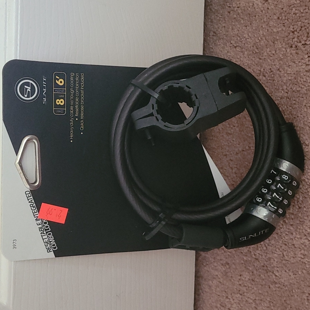 Sunlite Resettable Combo Lock